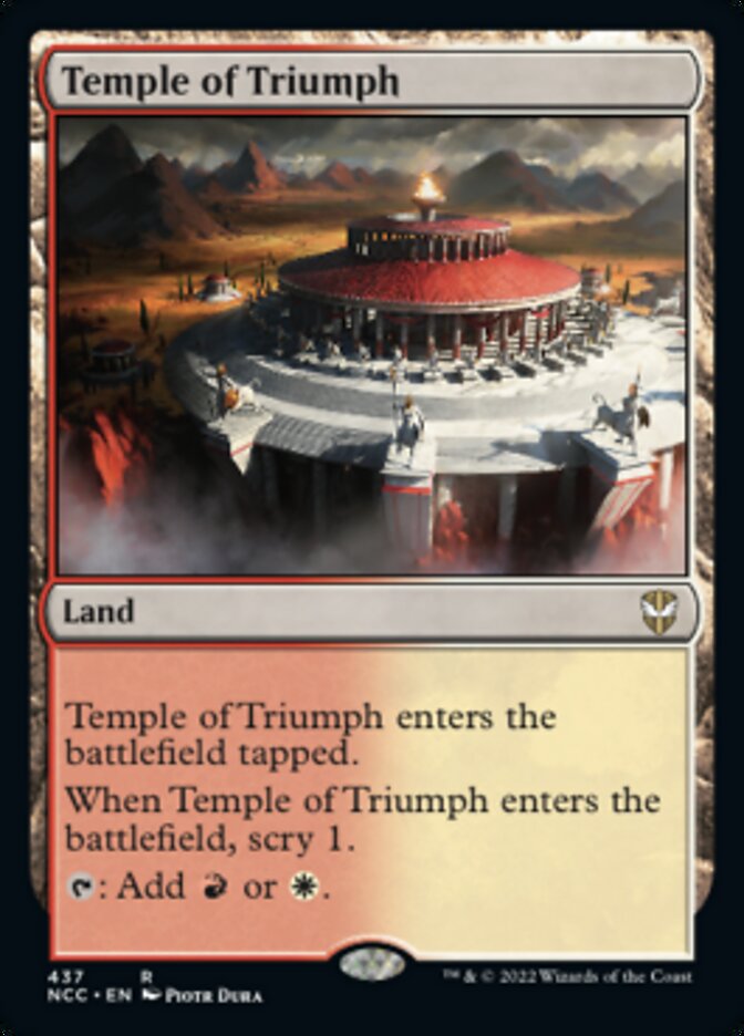 Temple of Triumph [Streets of New Capenna Commander] - Evolution TCG