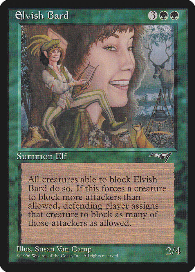 Elvish Bard [Alliances] - Evolution TCG