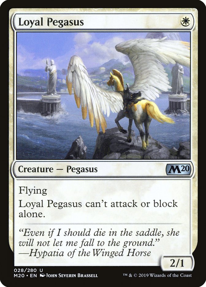 Loyal Pegasus [Core Set 2020] - Evolution TCG