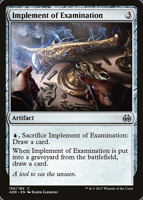 Implement of Examination [Aether Revolt] - Evolution TCG