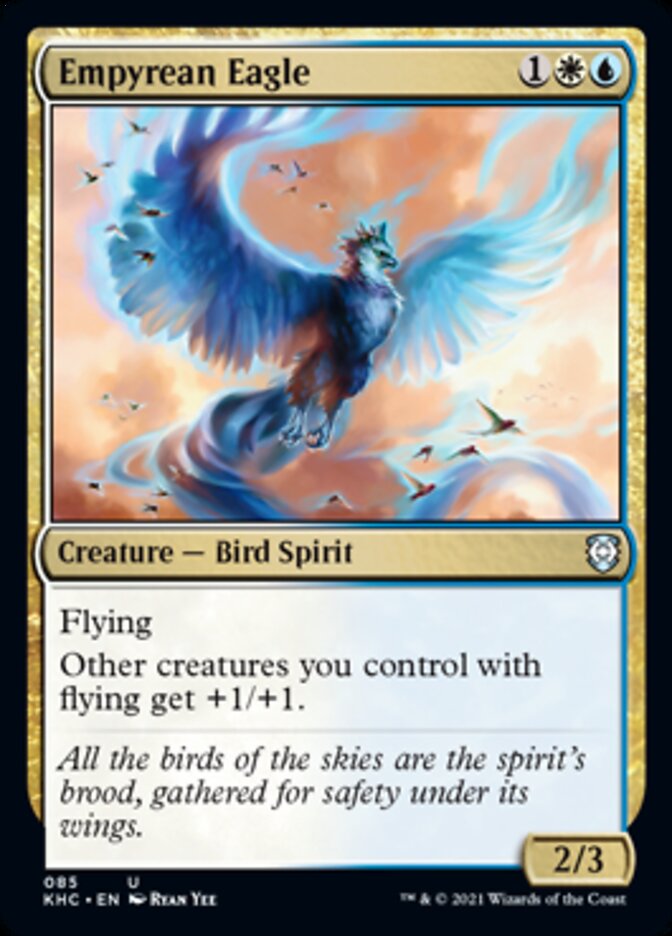 Empyrean Eagle [Kaldheim Commander] - Evolution TCG