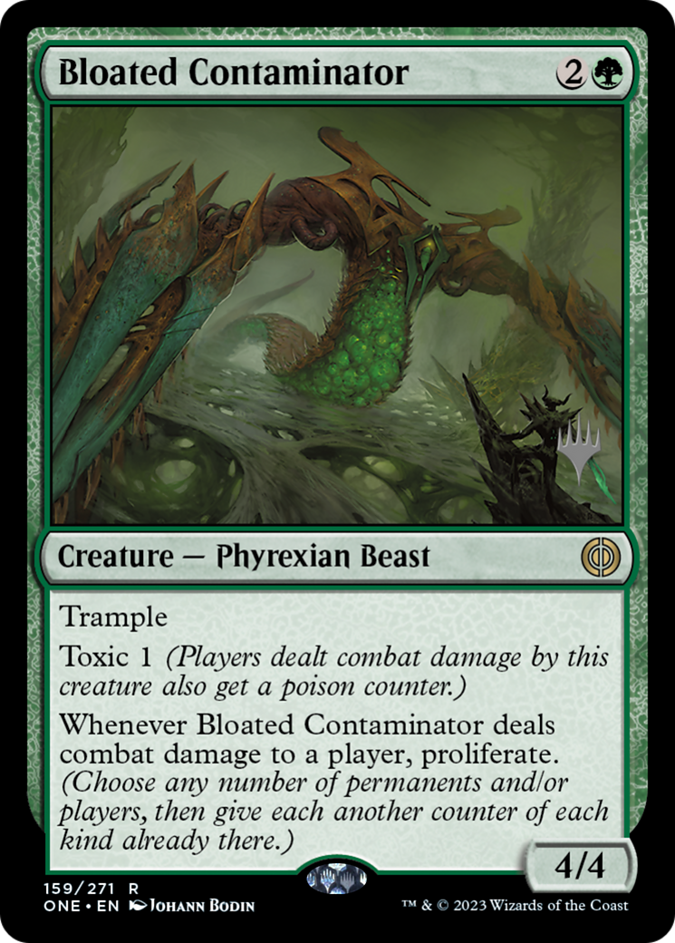 Bloated Contaminator (Promo Pack) [Phyrexia: All Will Be One Promos] - Evolution TCG