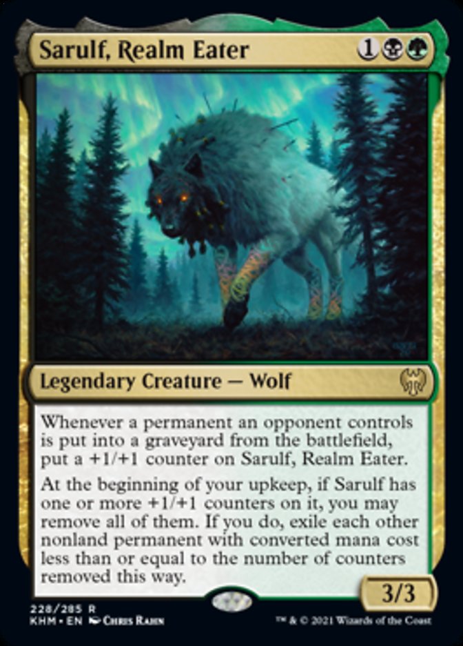 Sarulf, Realm Eater [Kaldheim] - Evolution TCG