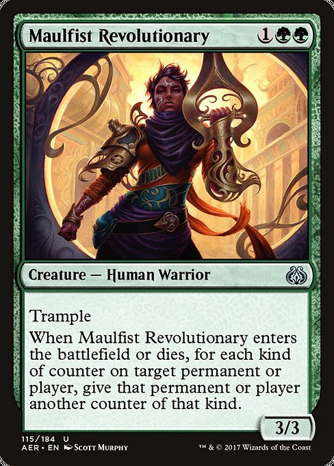 Maulfist Revolutionary [Aether Revolt] - Evolution TCG