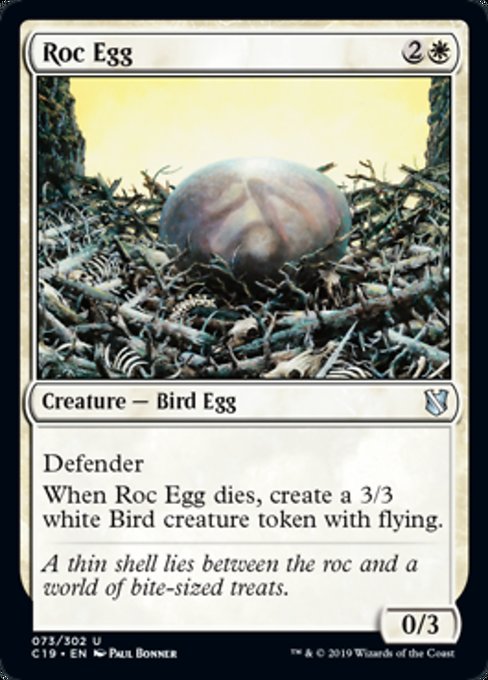 Roc Egg [Commander 2019] - Evolution TCG