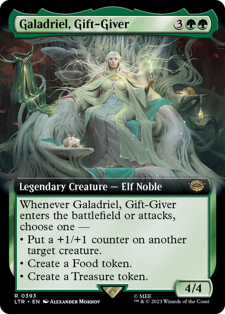 Galadriel, Gift-Giver (Extended Art) [The Lord of the Rings: Tales of Middle-Earth] - Evolution TCG