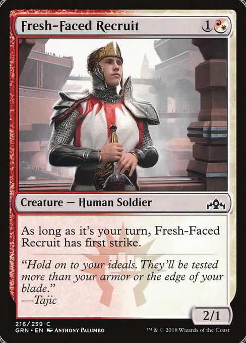 Fresh-Faced Recruit [Guilds of Ravnica] - Evolution TCG