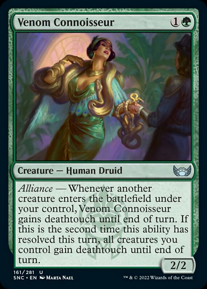 Venom Connoisseur [Streets of New Capenna] - Evolution TCG