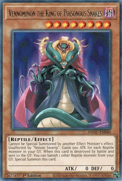 Vennominon the King of Poisonous Snakes (Rare) [ANGU-EN040] Rare - Evolution TCG