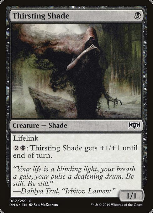 Thirsting Shade [Ravnica Allegiance] - Evolution TCG