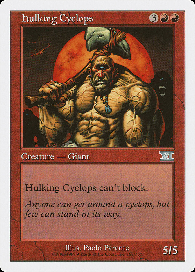 Hulking Cyclops [Classic Sixth Edition] - Evolution TCG | Evolution TCG