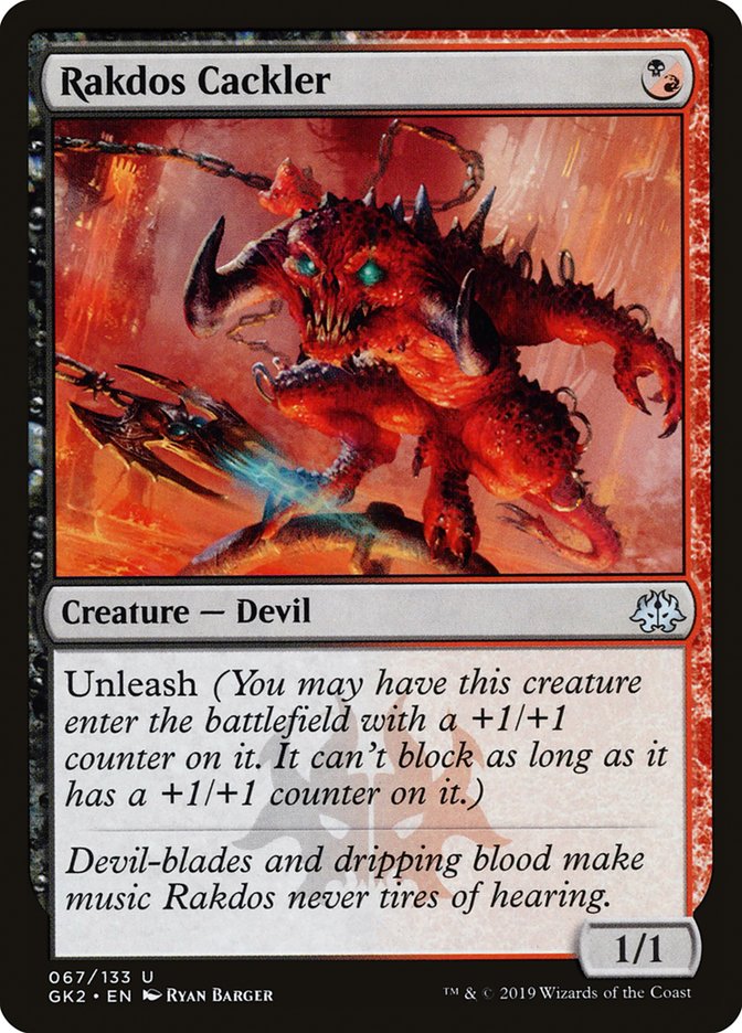 Rakdos Cackler [Ravnica Allegiance Guild Kit] - Evolution TCG
