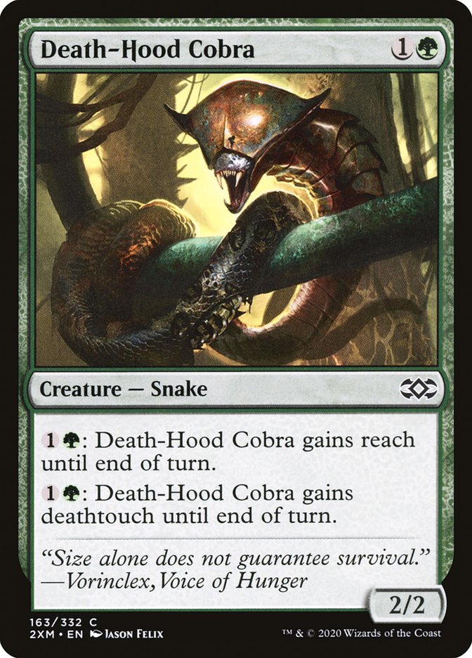 Death-Hood Cobra [Double Masters] - Evolution TCG