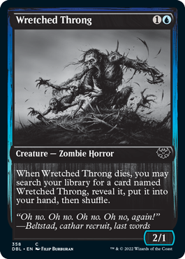 Wretched Throng [Innistrad: Double Feature] - Evolution TCG