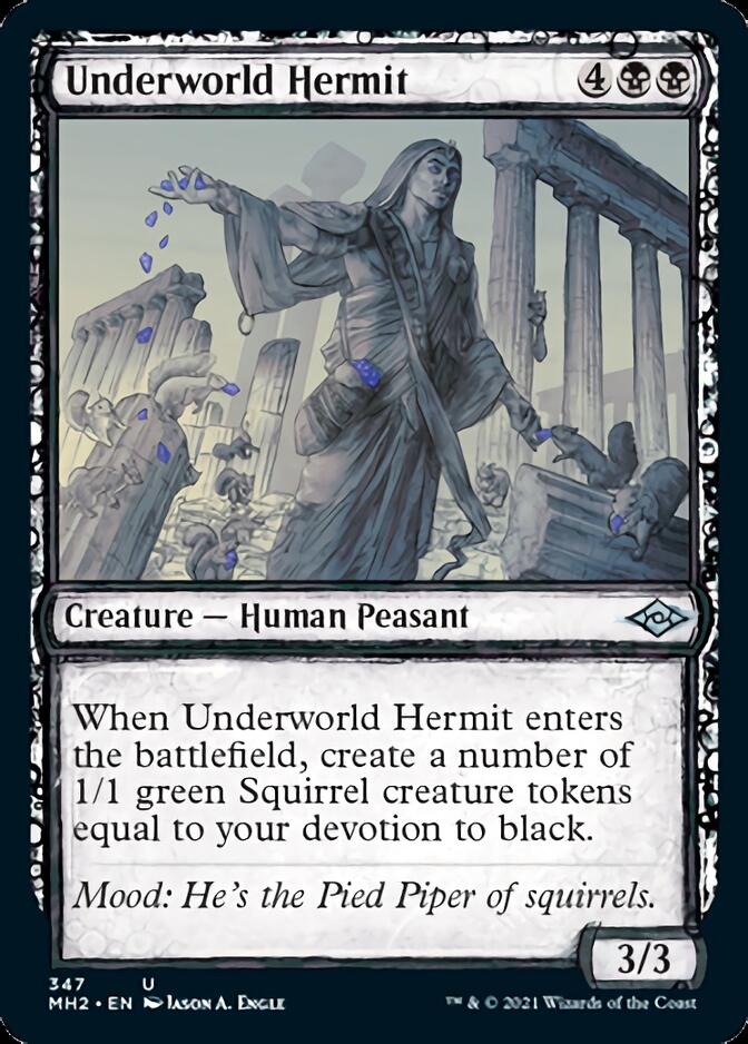 Underworld Hermit (Sketch) [Modern Horizons 2] - Evolution TCG