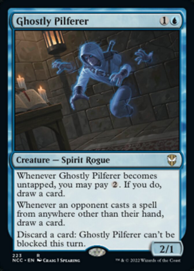 Ghostly Pilferer [Streets of New Capenna Commander] - Evolution TCG