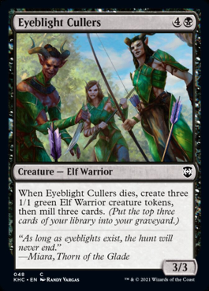 Eyeblight Cullers [Kaldheim Commander] - Evolution TCG