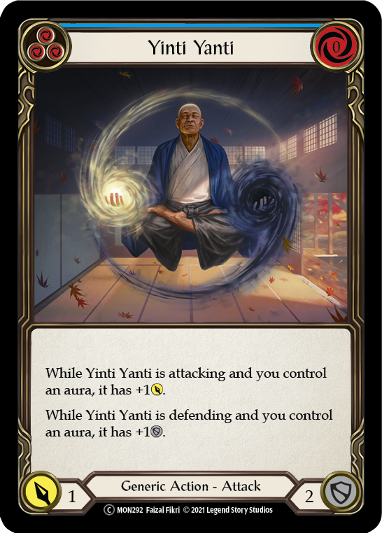 Yinti Yanti (Blue) [U-MON292] (Monarch Unlimited)  Unlimited Normal - Evolution TCG