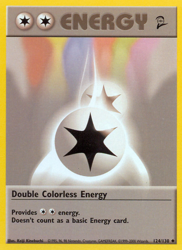 Double Colorless Energy (124/130) [Base Set 2] - Evolution TCG