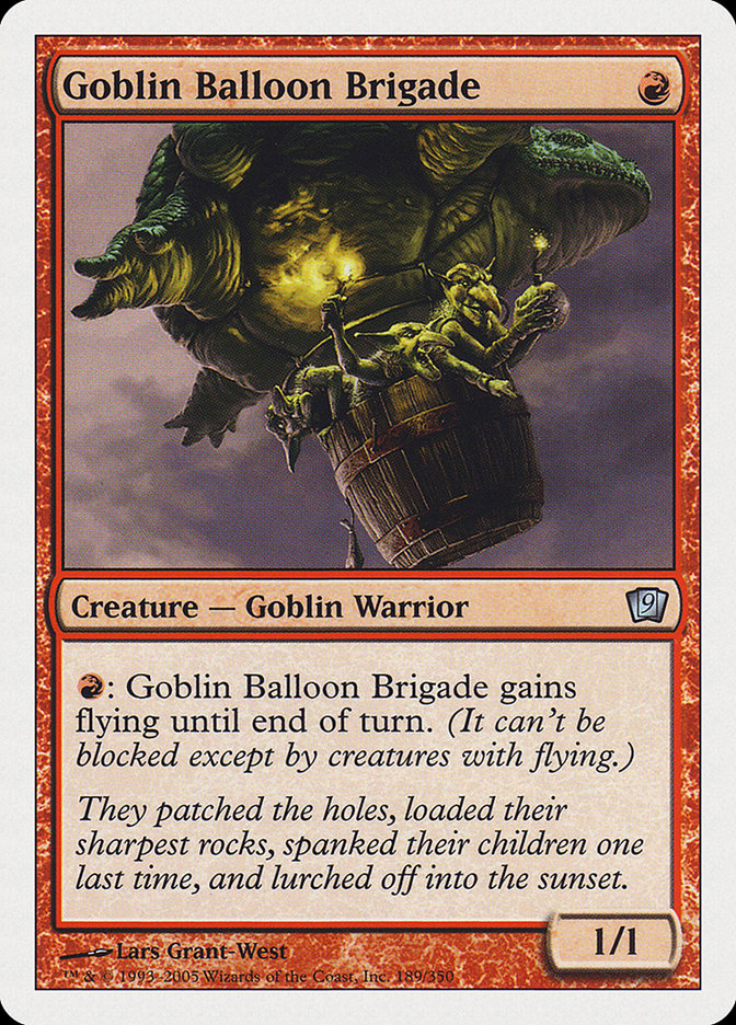 Goblin Balloon Brigade [Ninth Edition] - Evolution TCG