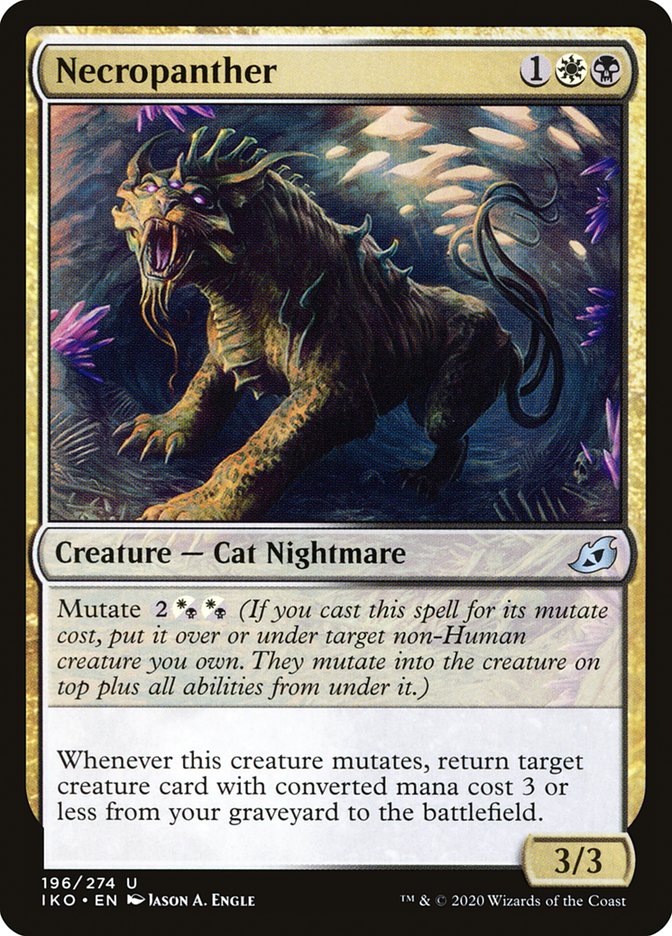 Necropanther [Ikoria: Lair of Behemoths] - Evolution TCG