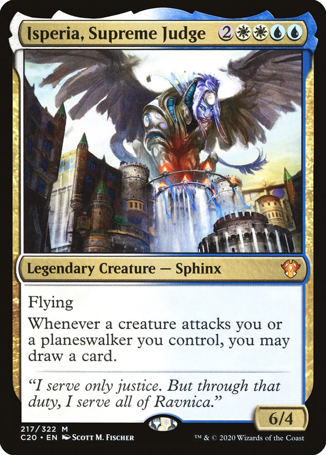 Isperia, Supreme Judge [Commander 2020] - Evolution TCG