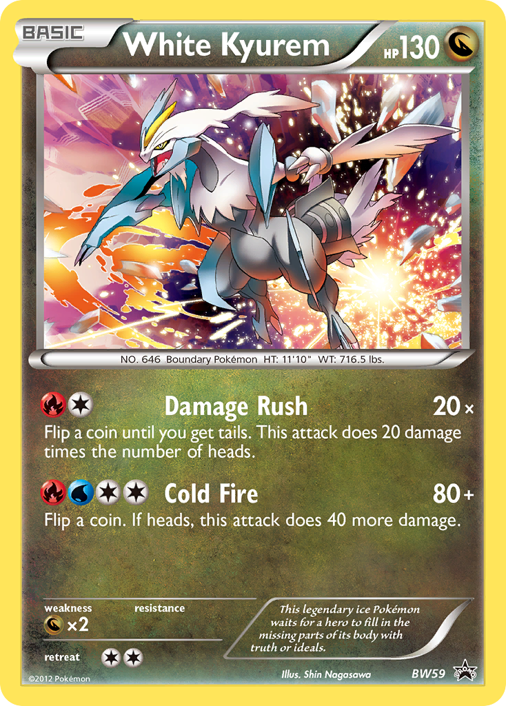 White Kyurem (BW59) [Black & White: Black Star Promos] - Evolution TCG