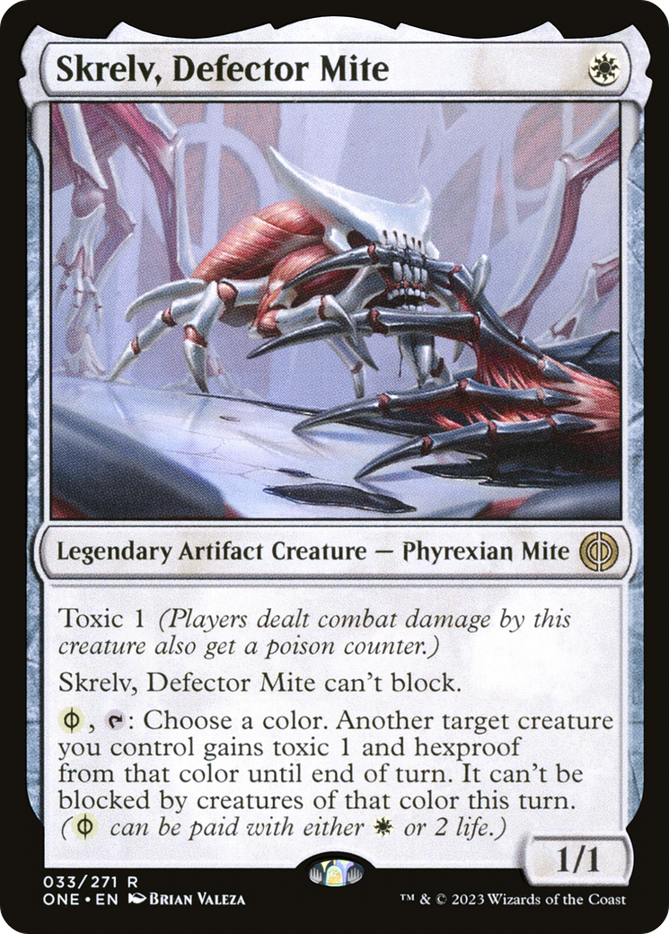 Skrelv, Defector Mite [Phyrexia: All Will Be One] - Evolution TCG