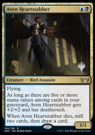 Aven Heartstabber (Promo Pack) [Streets of New Capenna Promos] - Evolution TCG