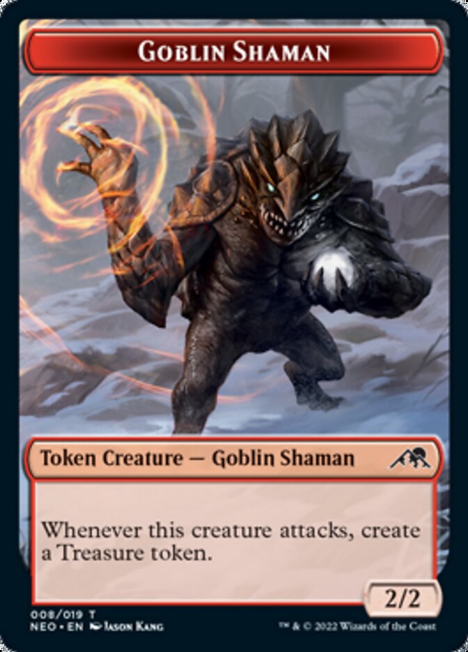 Goblin Shaman Token [Kamigawa: Neon Dynasty Tokens] - Evolution TCG