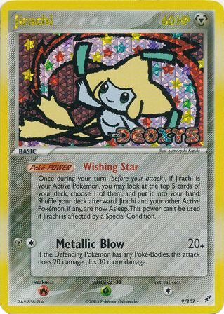 Jirachi (9/107) (Stamped) [EX: Deoxys] - Evolution TCG