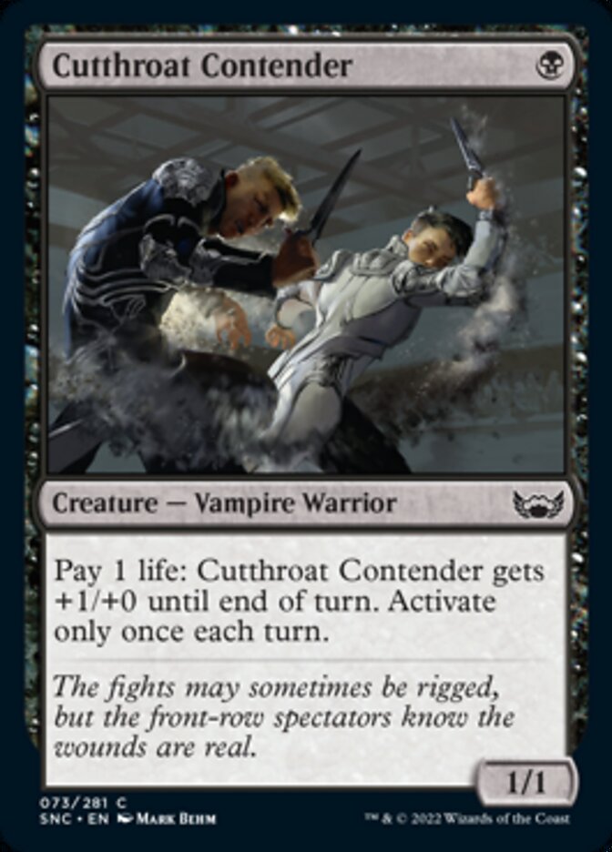 Cutthroat Contender [Streets of New Capenna] - Evolution TCG