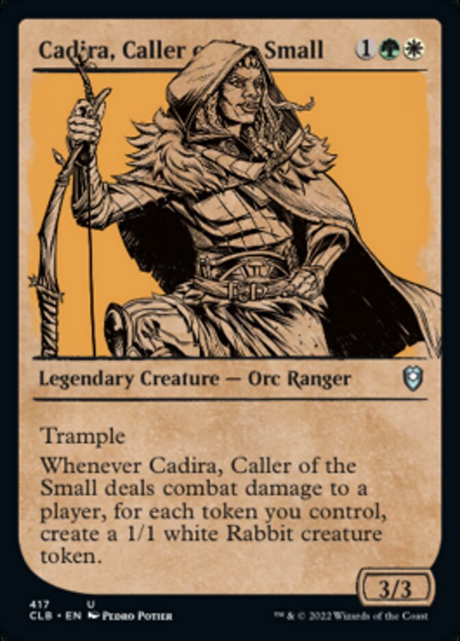 Cadira, Caller of the Small (Showcase) [Commander Legends: Battle for Baldur's Gate] - Evolution TCG