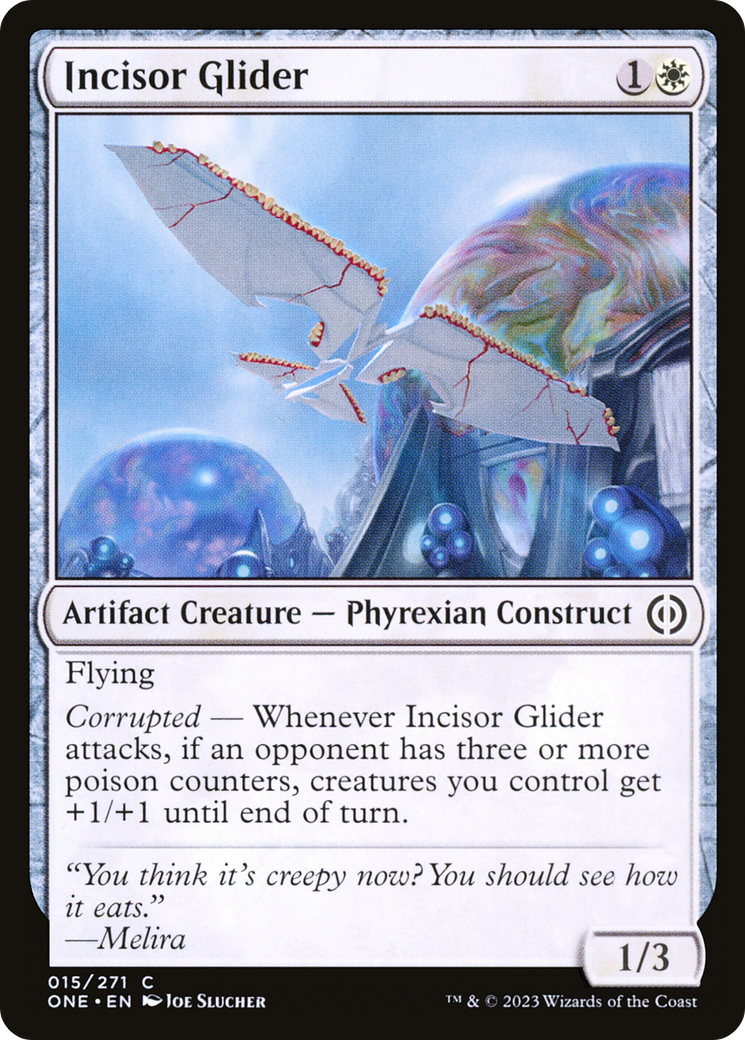 Incisor Glider [Phyrexia: All Will Be One] - Evolution TCG