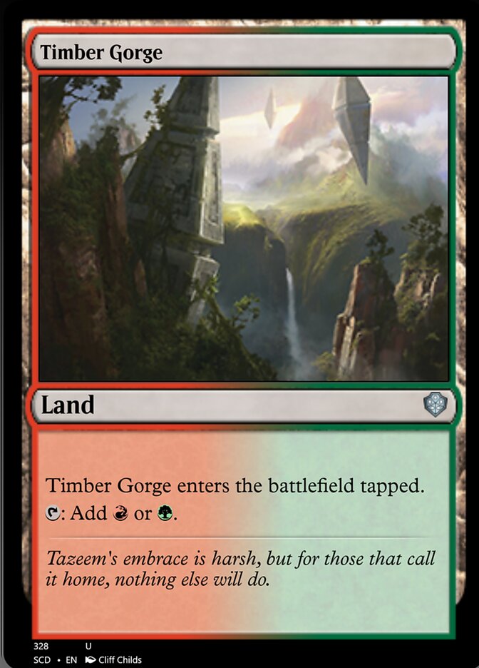 Timber Gorge [Starter Commander Decks] - Evolution TCG