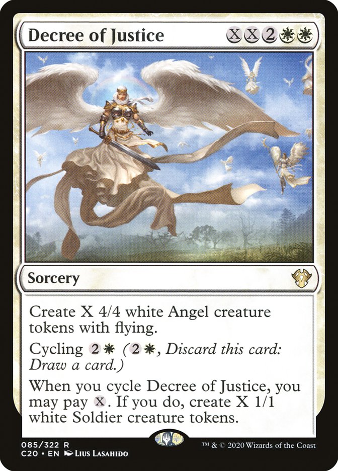 Decree of Justice [Commander 2020] - Evolution TCG