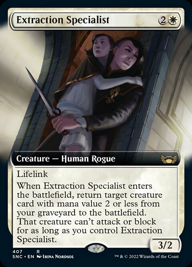 Extraction Specialist (Extended Art) [Streets of New Capenna] - Evolution TCG