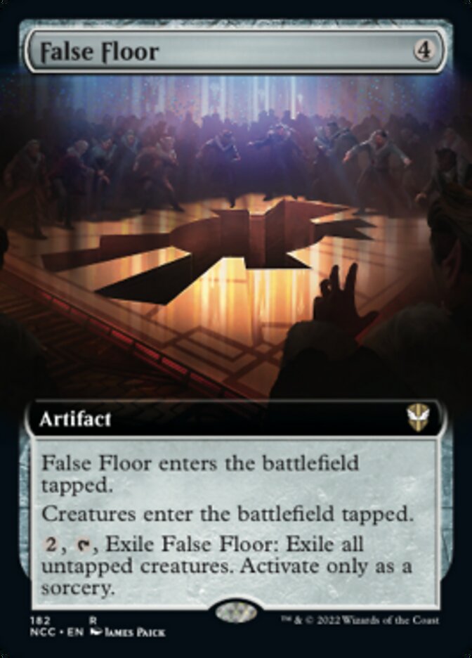 False Floor (Extended Art) [Streets of New Capenna Commander] - Evolution TCG