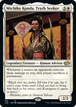 Michiko Konda, Truth Seeker [Jumpstart 2022] - Evolution TCG