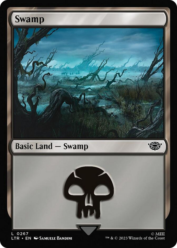Swamp (267) [The Lord of the Rings: Tales of Middle-Earth] - Evolution TCG