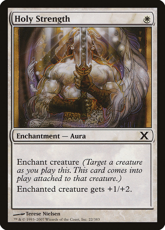 Holy Strength [Tenth Edition] - Evolution TCG