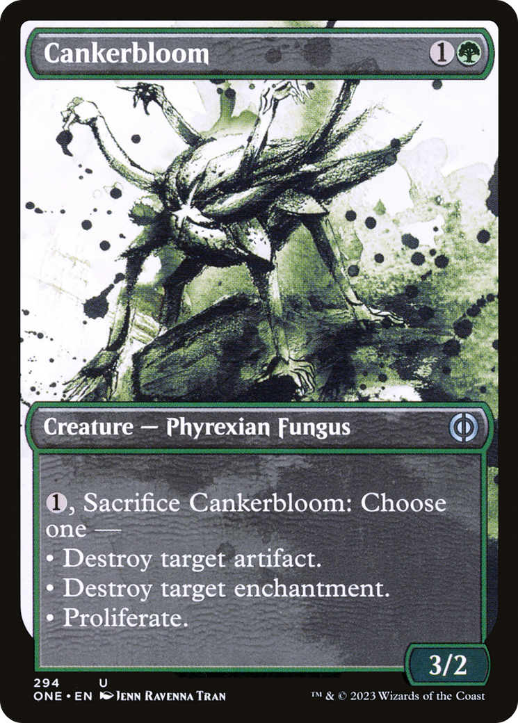 Cankerbloom (Showcase Ichor) [Phyrexia: All Will Be One] - Evolution TCG