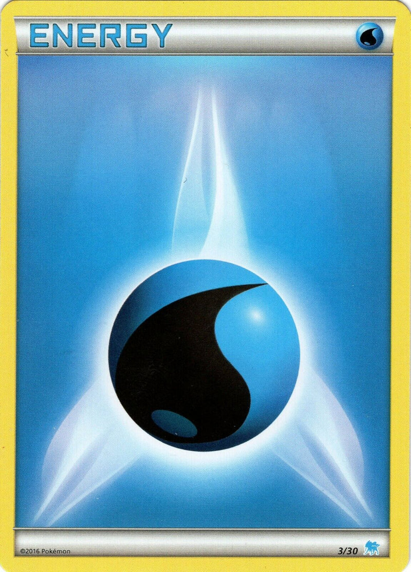 Water Energy (3/30) [XY: Trainer Kit 3 - Suicune] - Evolution TCG
