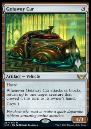 Getaway Car (Promo Pack) [Streets of New Capenna Promos] - Evolution TCG