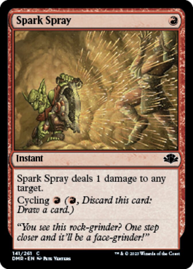 Spark Spray [Dominaria Remastered] - Evolution TCG