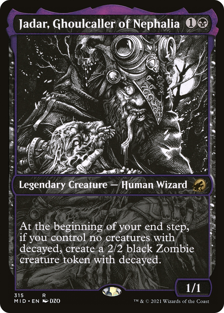 Jadar, Ghoulcaller of Nephalia (Showcase Eternal Night) [Innistrad: Midnight Hunt] - Evolution TCG