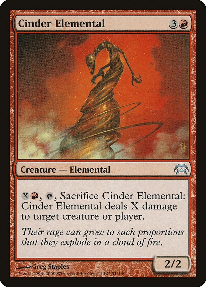 Cinder Elemental [Planechase] - Evolution TCG