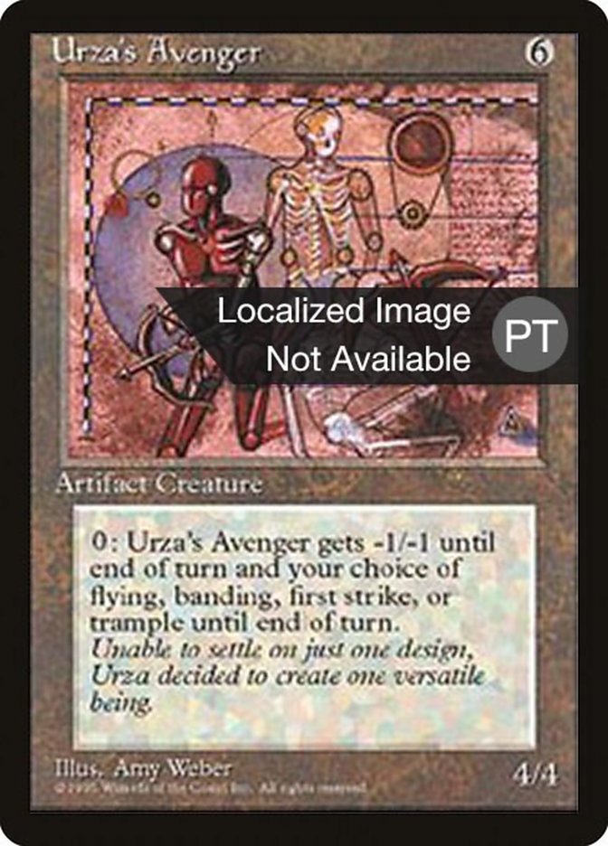 Urza's Avenger [Fourth Edition (Foreign Black Border)] - Evolution TCG