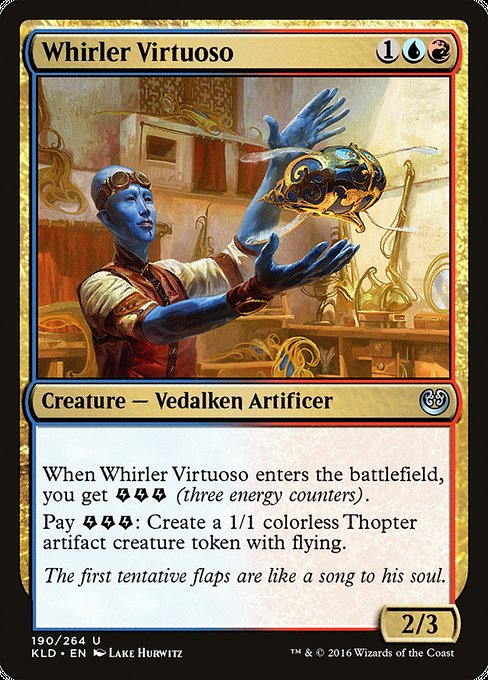 Whirler Virtuoso [Kaladesh] - Evolution TCG