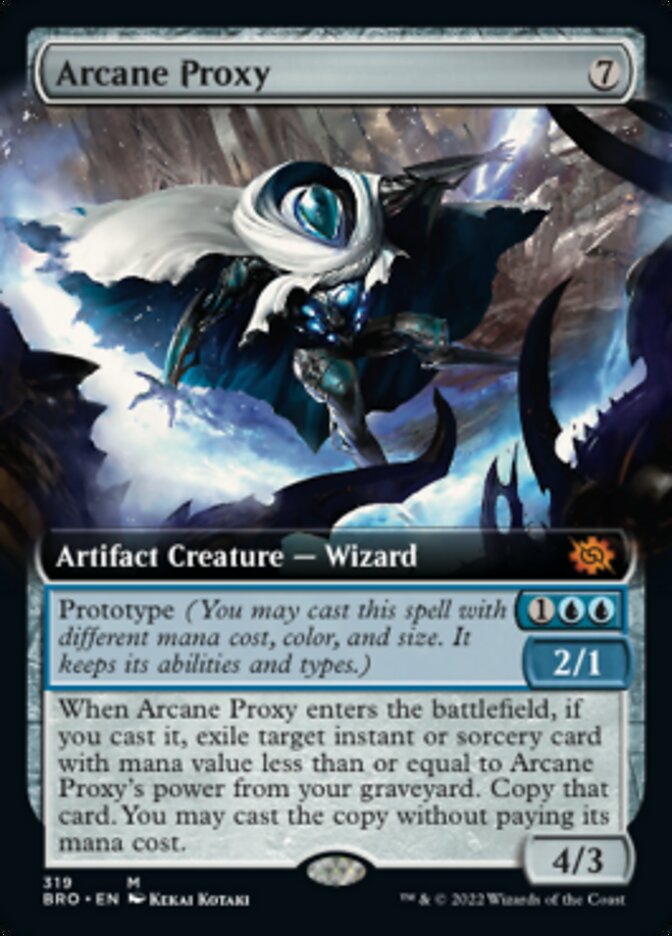 Arcane Proxy (Extended Art) [The Brothers' War] - Evolution TCG